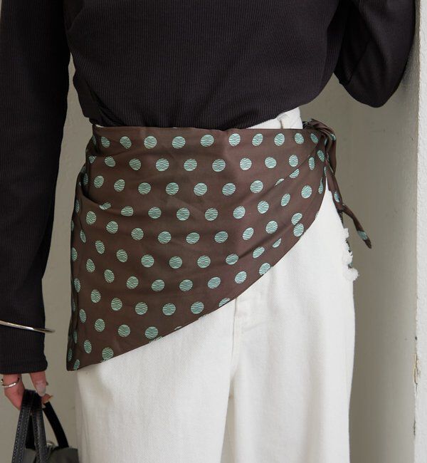  「三角ドットスカーフ」|バンダナ・スカーフ|