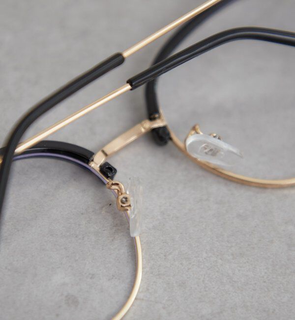  「ハーフリムメガネ」|サングラス|