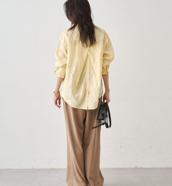  「リネンバックタイシャツ」|シャツ・ブラウス|