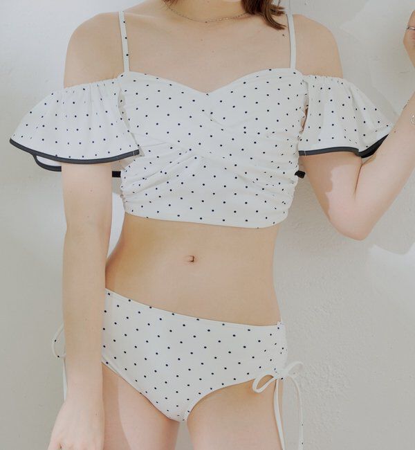  「【水着/ショーツ】サイドレースアップショーツ」|ビキニ|