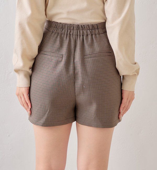  「【REVIVAL/WEB限定】チャーム付タックショートパンツ」|チノ|