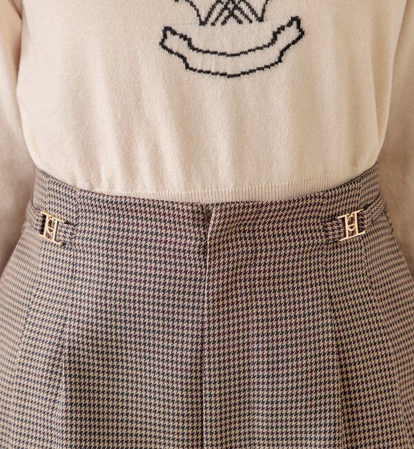  「【REVIVAL/WEB限定】チャーム付タックショートパンツ」|チノ|