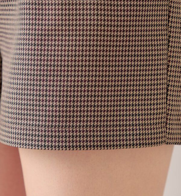  「【REVIVAL/WEB限定】チャーム付タックショートパンツ」|チノ|