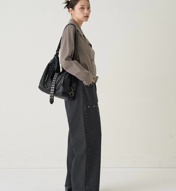  「SHORT EYELET PEA JACKET」|ブルゾン・スタジャン|