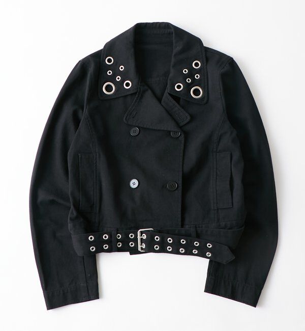  「SHORT EYELET PEA JACKET」|ブルゾン・スタジャン|