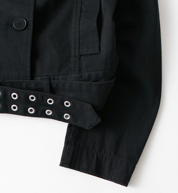  「SHORT EYELET PEA JACKET」|ブルゾン・スタジャン|