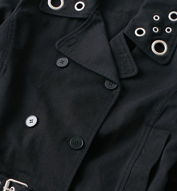  「SHORT EYELET PEA JACKET」|ブルゾン・スタジャン|