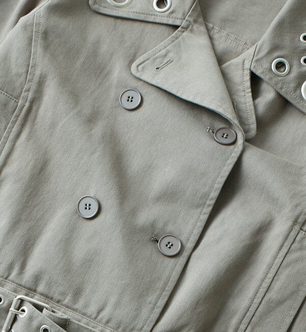  「SHORT EYELET PEA JACKET」|ブルゾン・スタジャン|