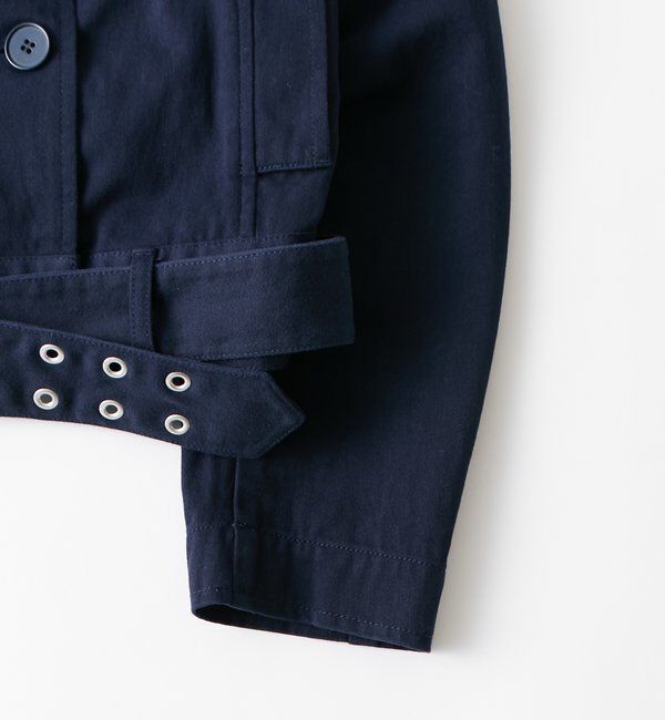  「SHORT EYELET PEA JACKET」|ブルゾン・スタジャン|