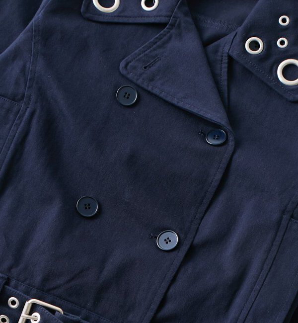  「SHORT EYELET PEA JACKET」|ブルゾン・スタジャン|