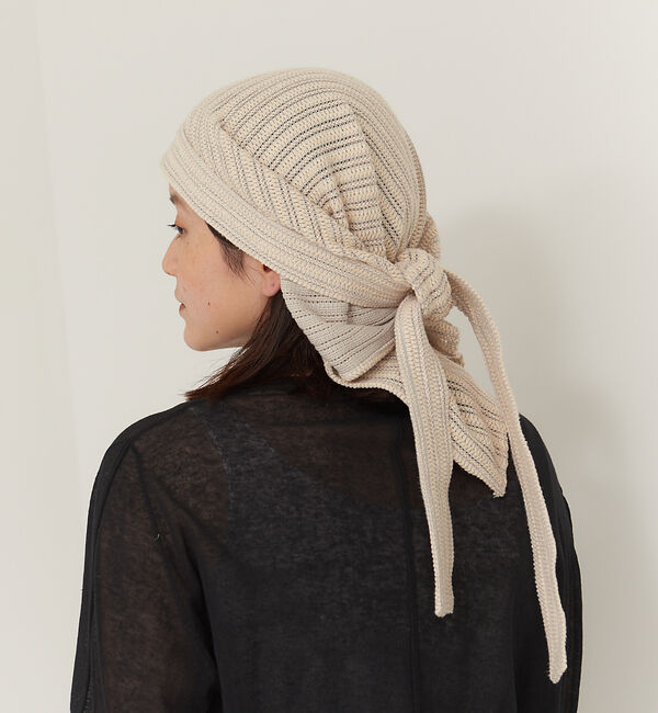collex「【La Maison de Lyllis】KERCHIEF 三角巾カーチフ」|ヘアバンド|アイボリー
