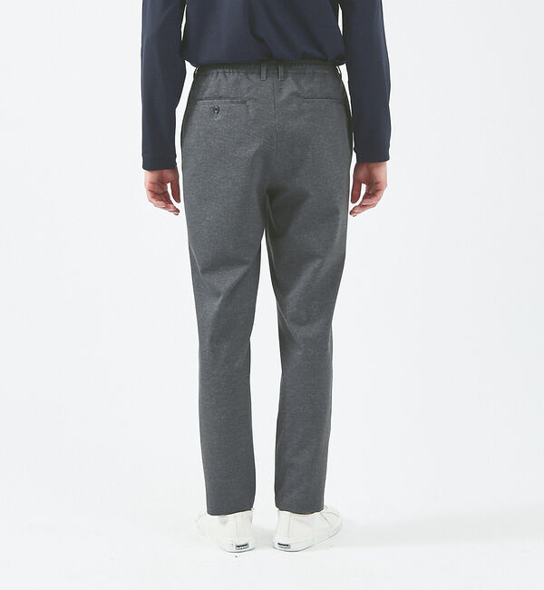 ABAHOUSE「【360&deg;ストレッチ】ポンチ リバープリント イージーパンツ」|スラックス|