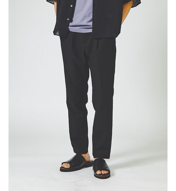 ABAHOUSE「【ドットエア】イージーパンツ / スラックス」|その他|ブラック