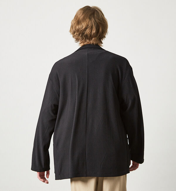 ABAHOUSE「【セットアップ対応】プリーツ イージー ジャケット」|テーラードジャケット|