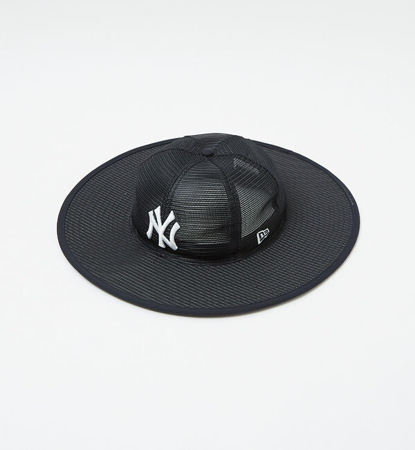 ABAHOUSE「【NEW ERA / ニューエラ】フィッテド ロングブリムハット メッシュ Fi」|その他|ネイビー