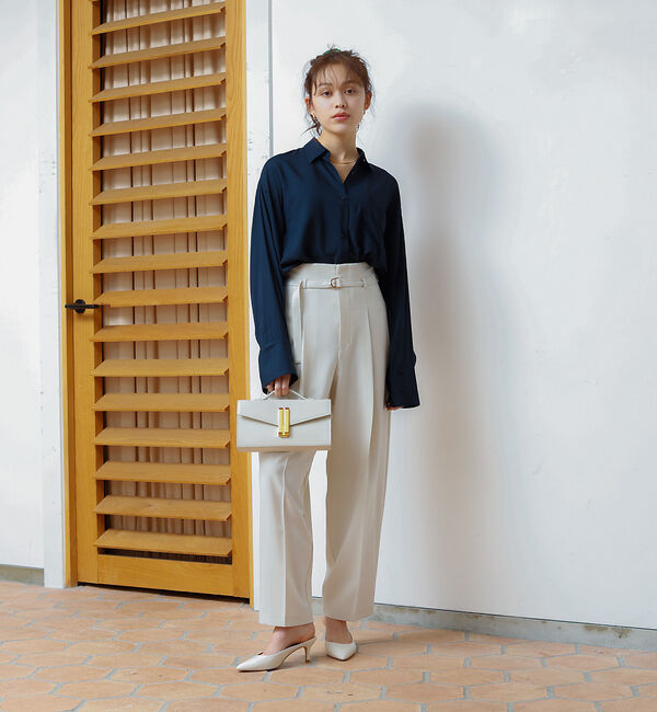 Rouge vif「レーヨンとろみシャツ」|シャツ・ブラウス|