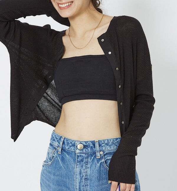 Rouge vif「【Robert P.Miller / ロバートピーミラー】Prib B tops」|インナー|ブラック