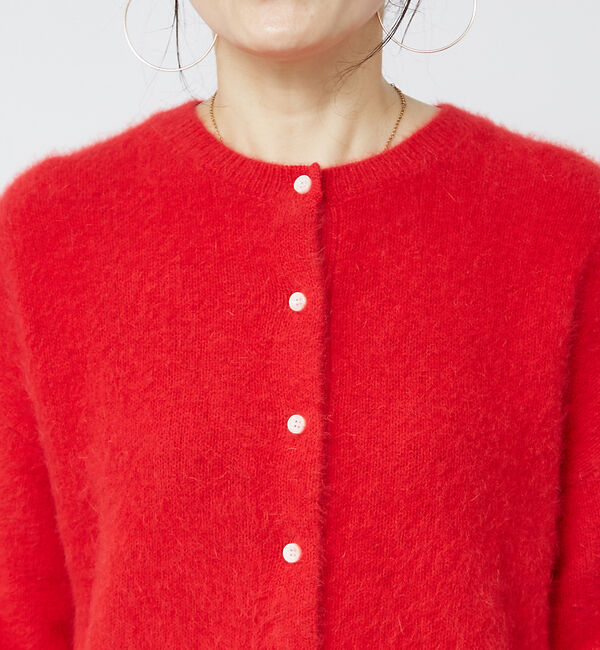 Rouge vif「フォックスウールふわふわカーディガン」|カーディガン|