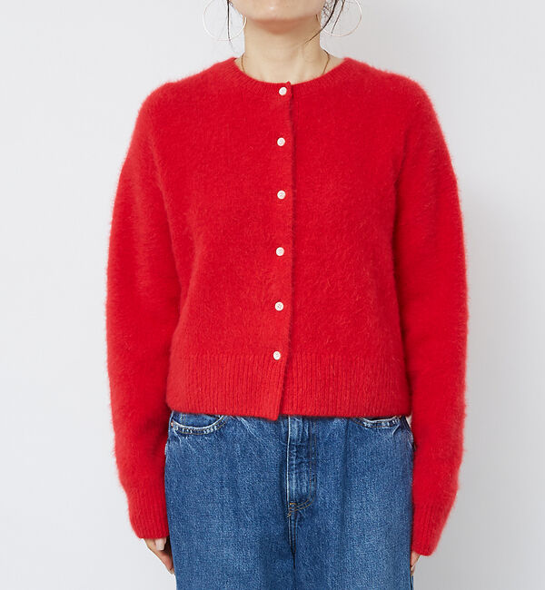 Rouge vif「フォックスウールふわふわカーディガン」|カーディガン|