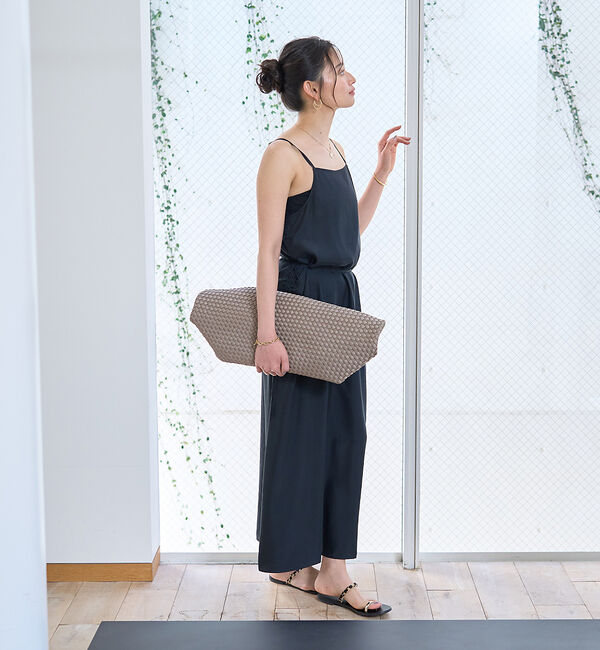 Rouge vif「【NICOLAS LAINAS/ニコラスライナス】レオパードトングサンダル」|サンダル|