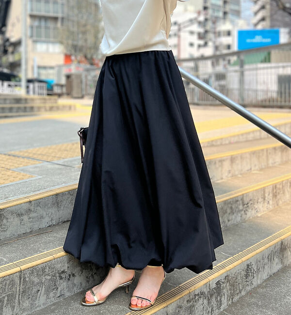 Rouge vif「【一部店舗限定】とろみバルーンスカート」|スカート|