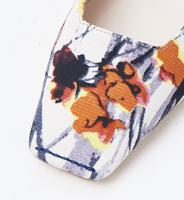 AU BANNISTER「スクエアトゥサイドオープンパンプス」|パンプス|