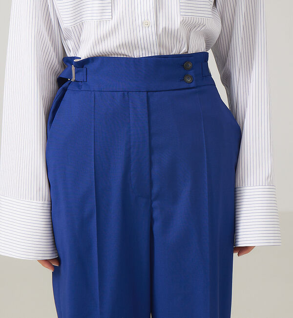 The Store by C' 「【NEHERA】ハイウエストワイドトラウザーズ」|スラックス|