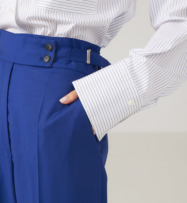 The Store by C' 「【NEHERA】ハイウエストワイドトラウザーズ」|スラックス|