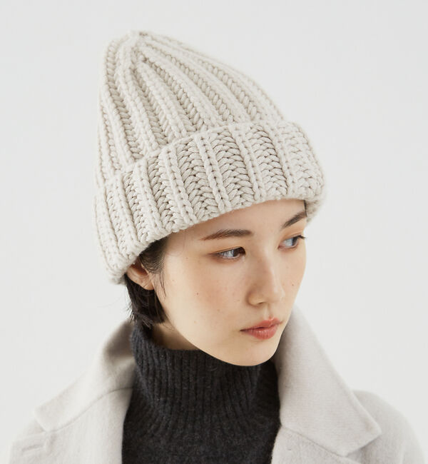 The Store by C' 「【BARNA CASHMERE】カシミヤリブニットキャップ」|その他|