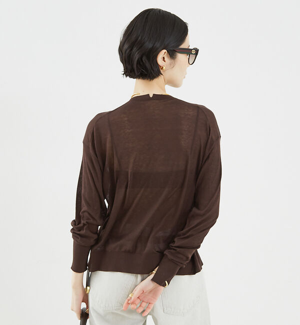 The Store by C' 「【COCUCA】シルクカーディガン」|カーディガン|