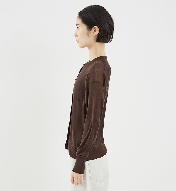 The Store by C' 「【COCUCA】シルクカーディガン」|カーディガン|