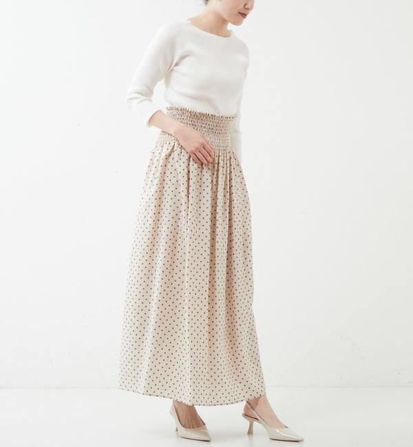 TIARA「プチフリルボートネックリブニット」|ニット・セーター|