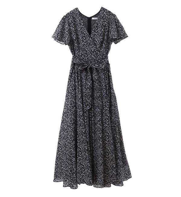  「【MARIHA/マリハ】マドモアゼルのドレス（柄）」|ワンピース|ブラック