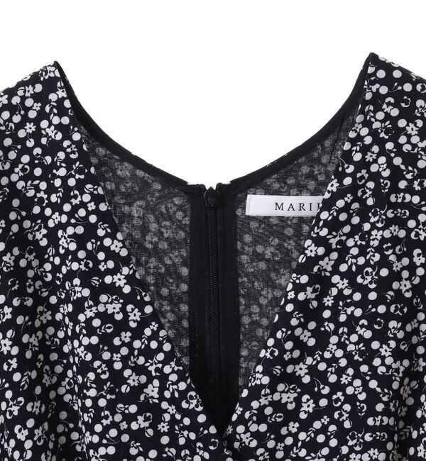  「【MARIHA/マリハ】マドモアゼルのドレス（柄）」|ワンピース|