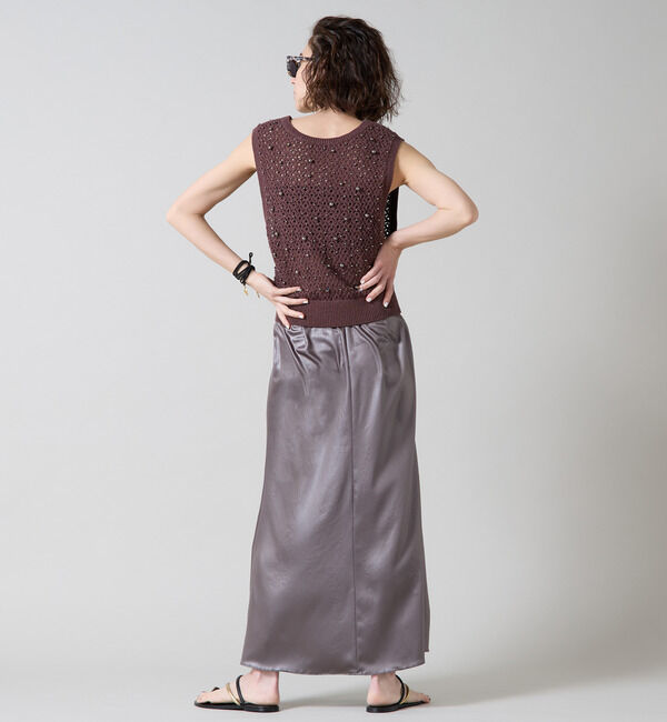 Liesse「タックドレープスカート」|スカート|