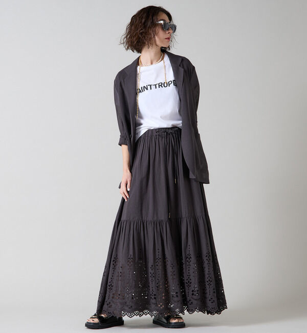 Liesse「インド刺繍スカート」|スカート|