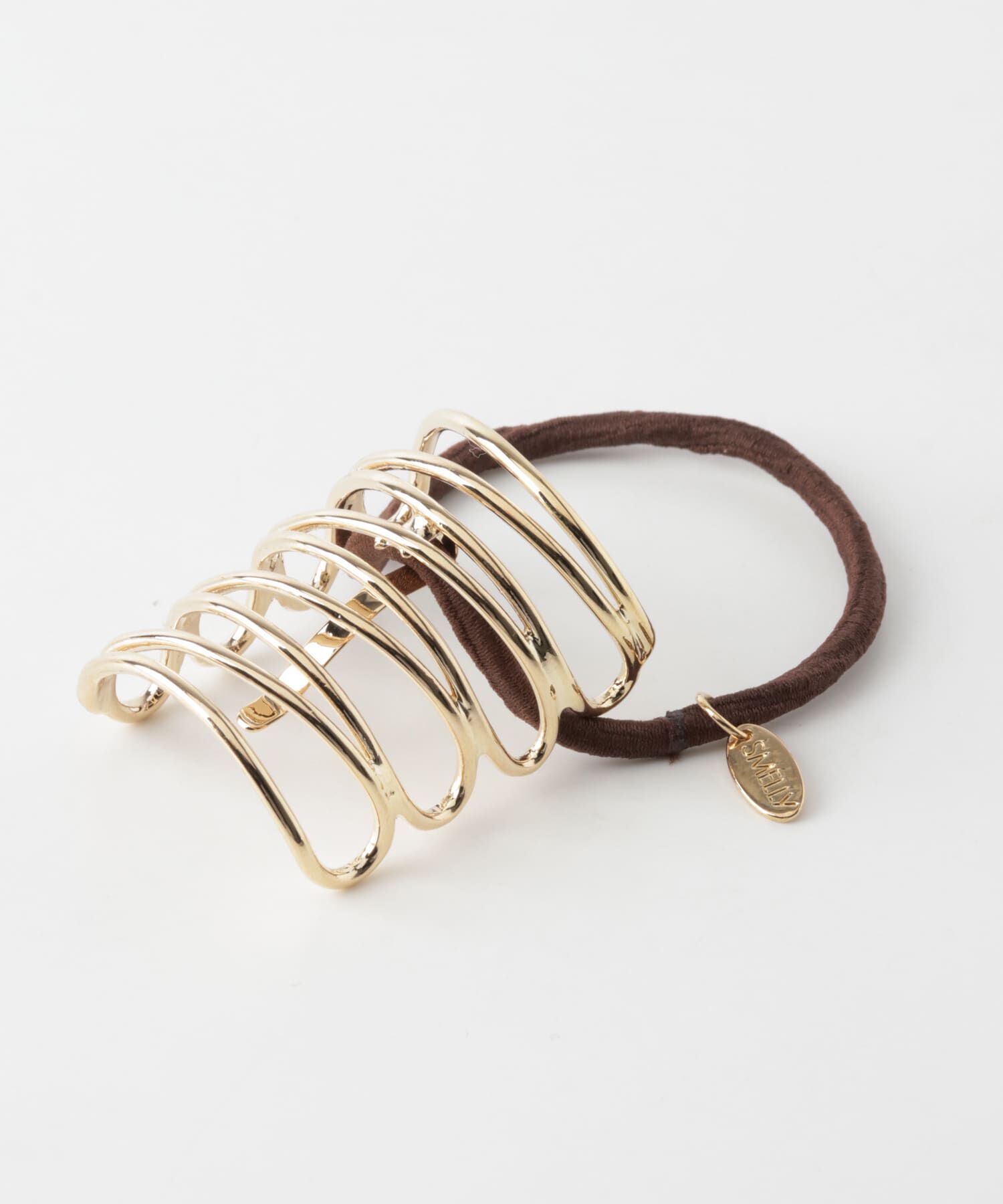 SMELLY「メタルモヨウヘアカフ」|ヘアゴム・シュシュ|