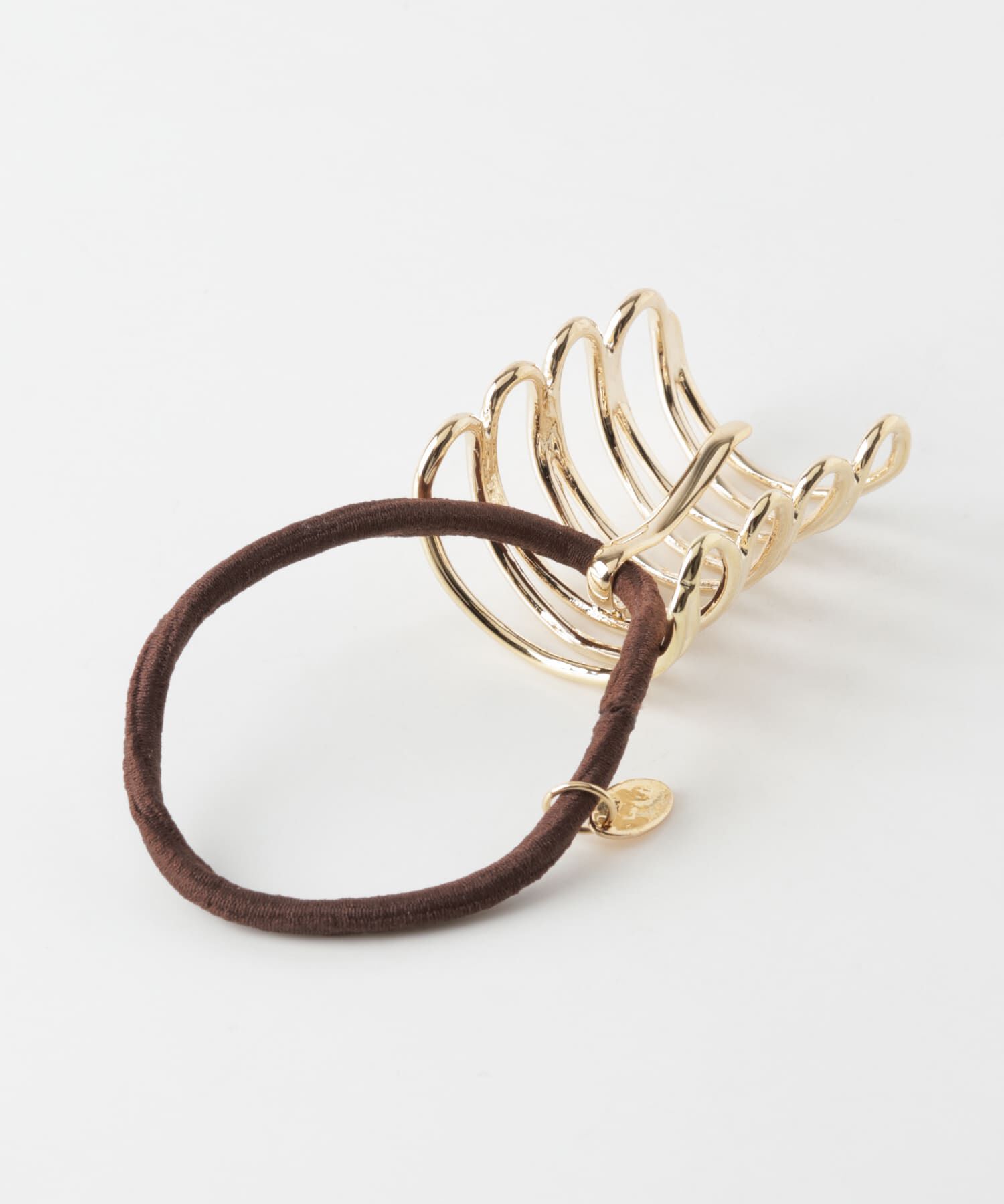 SMELLY「メタルモヨウヘアカフ」|ヘアゴム・シュシュ|