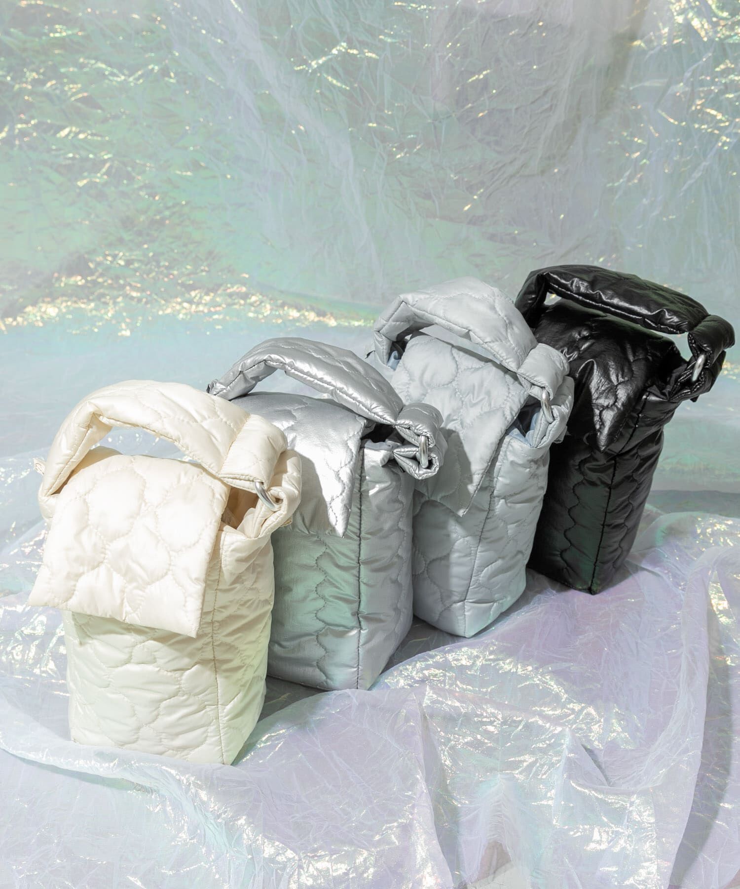 SMELLY「my Choeae quilt bag」|ハンドバッグ|