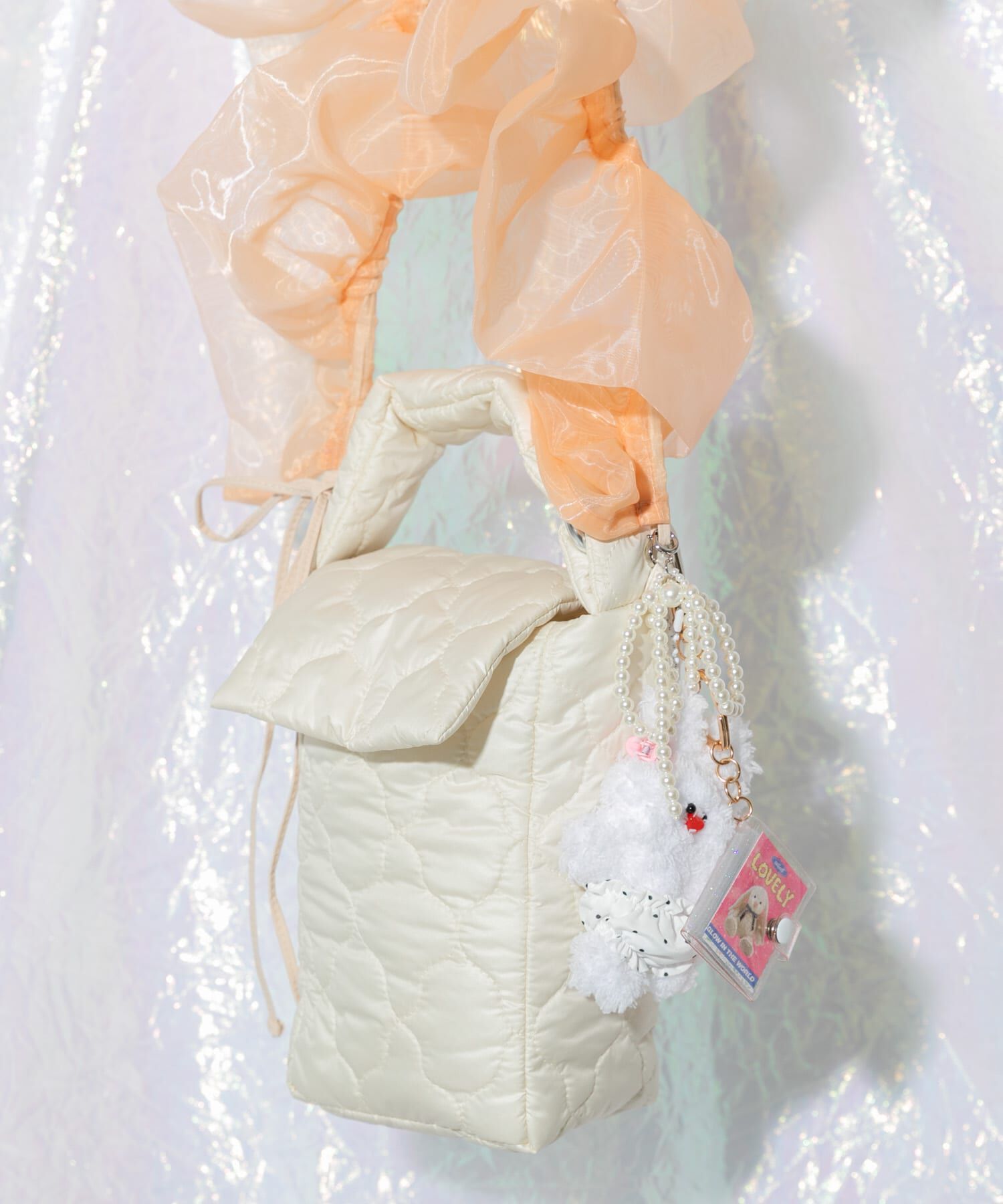 SMELLY「my Choeae quilt bag」|ハンドバッグ|