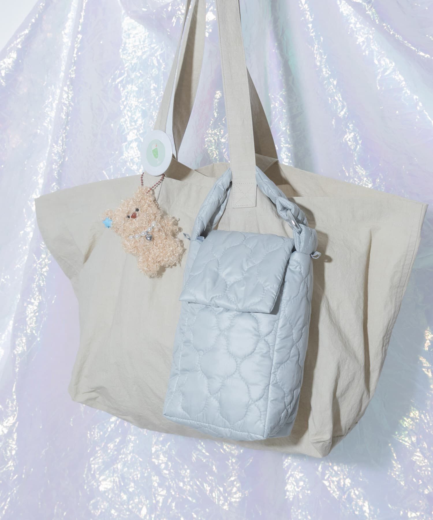 SMELLY「my Choeae quilt bag」|ハンドバッグ|