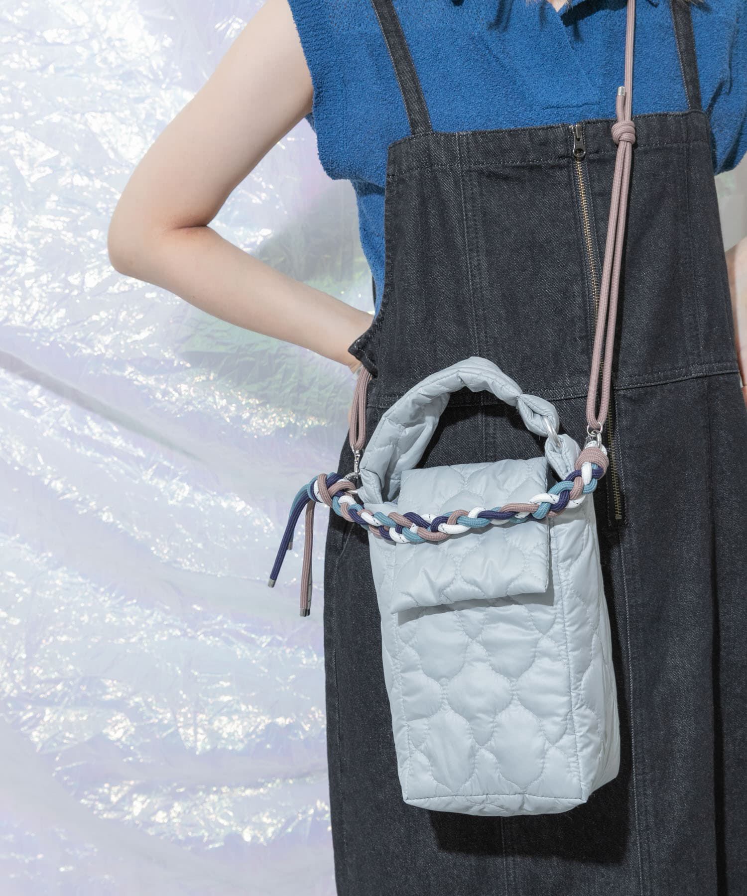 SMELLY「my Choeae quilt bag」|ハンドバッグ|