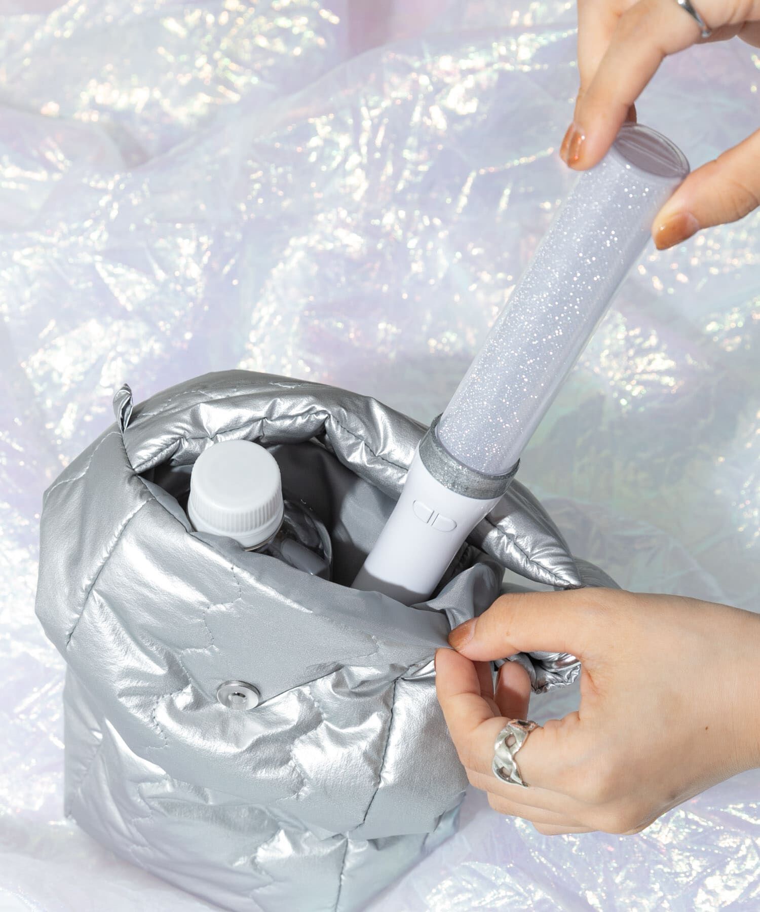 SMELLY「my Choeae quilt bag」|ハンドバッグ|