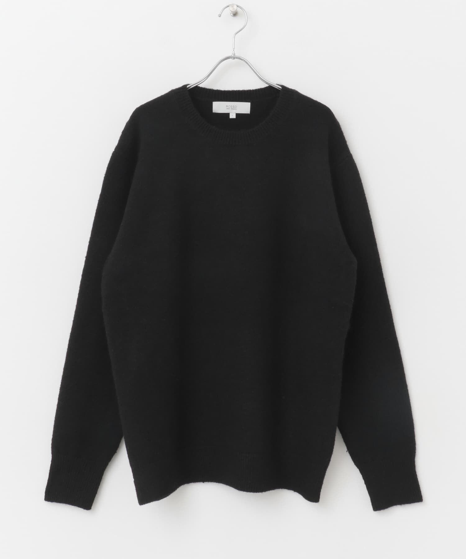 URBAN RESEARCH ROSSO「ブークレストレッチクルーニット」|ニット・セーター|