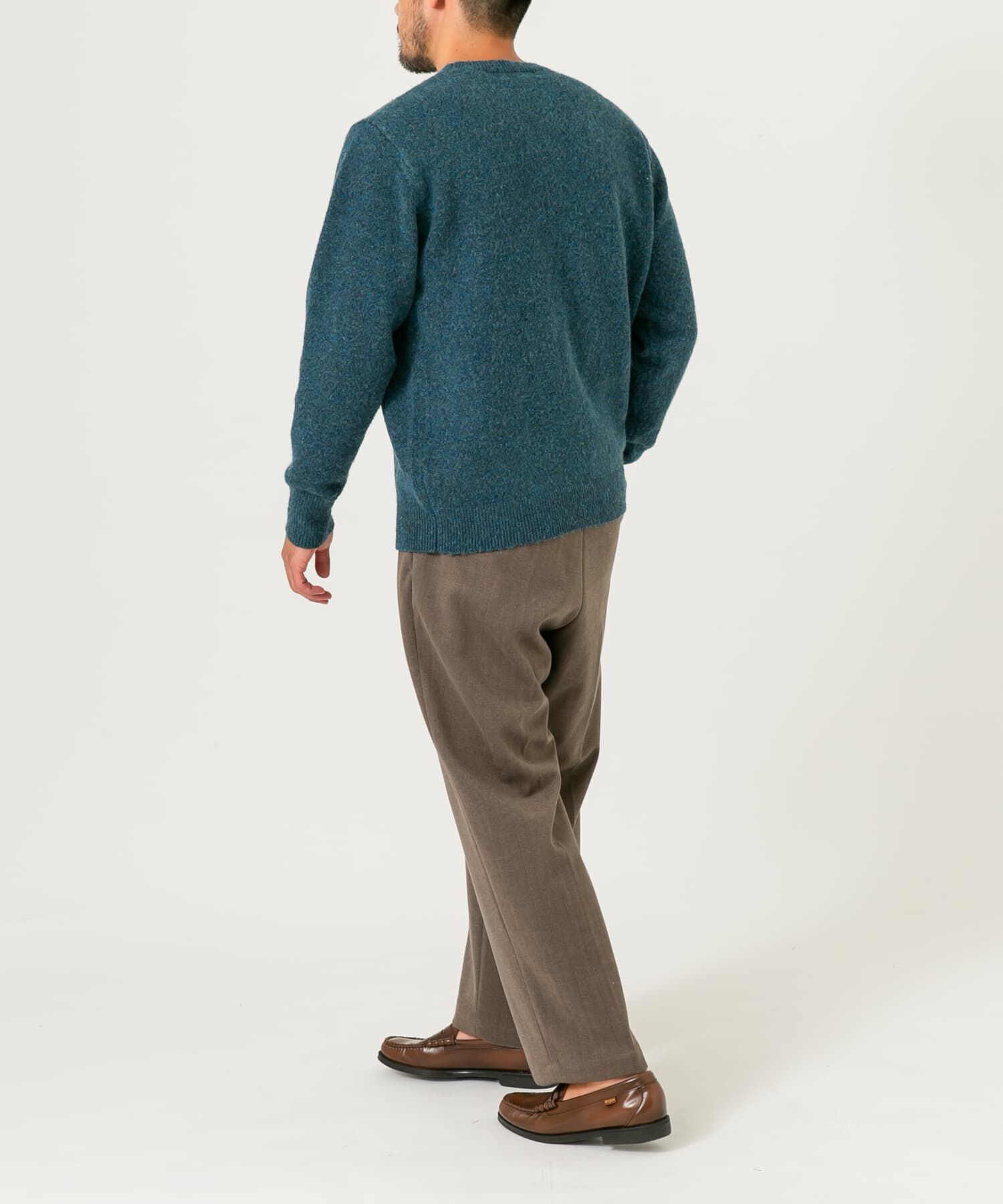 URBAN RESEARCH ROSSO「ブークレストレッチクルーニット」|ニット・セーター|