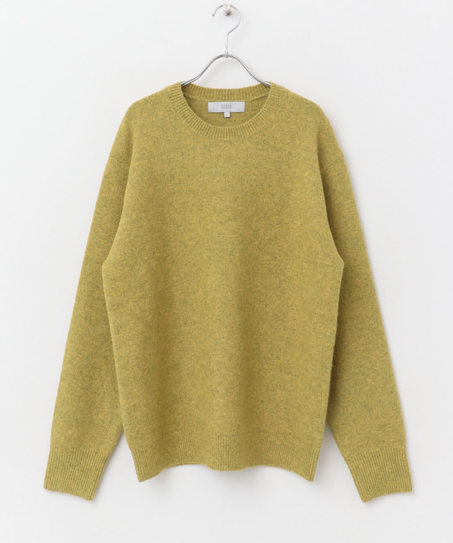 URBAN RESEARCH ROSSO「ブークレストレッチクルーニット」|ニット・セーター|