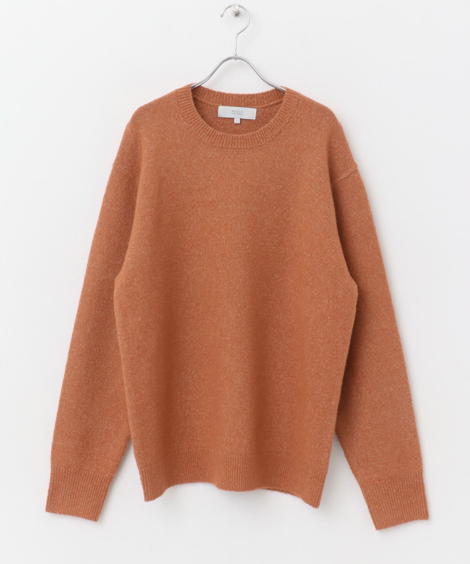 URBAN RESEARCH ROSSO「ブークレストレッチクルーニット」|ニット・セーター|