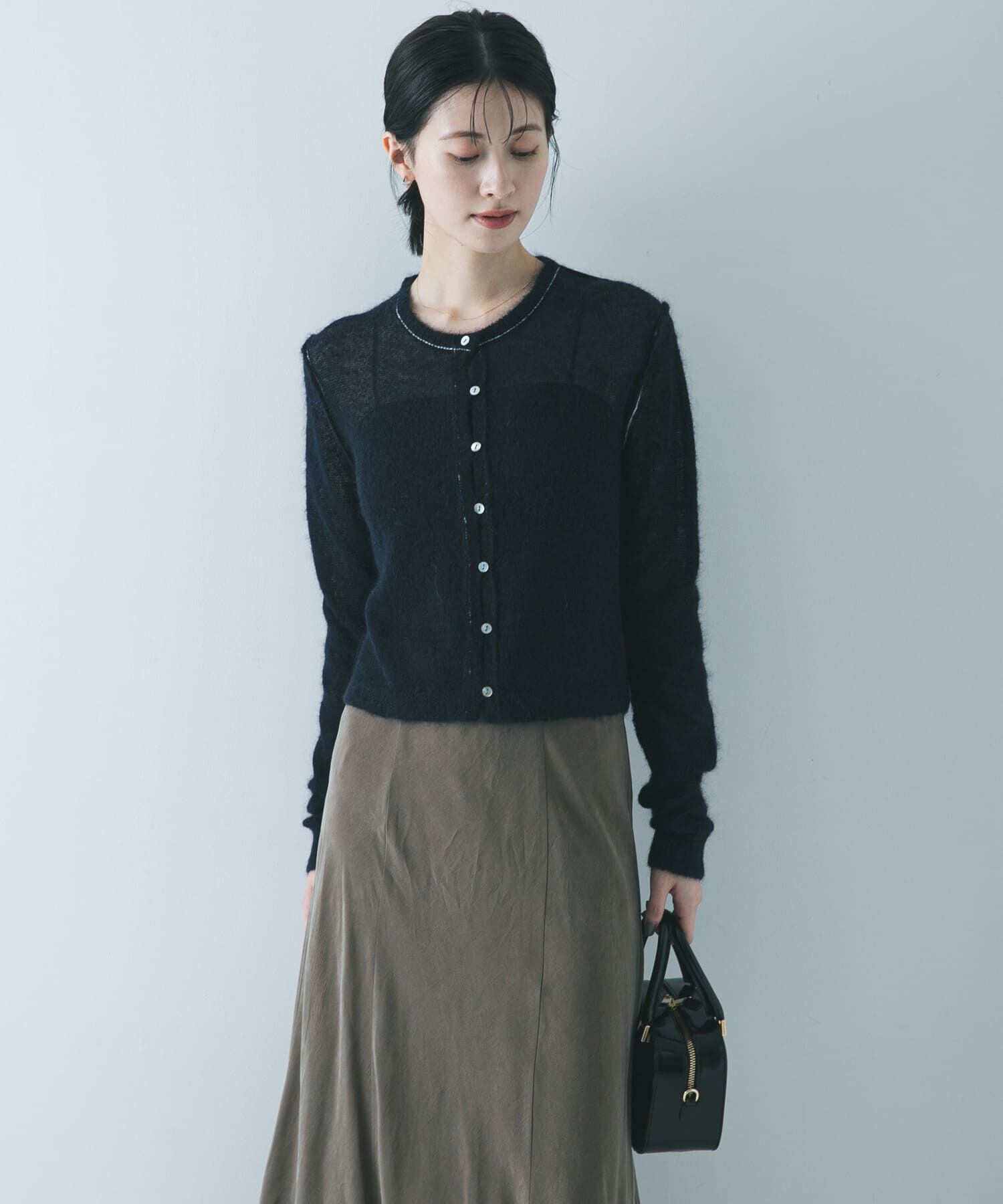 URBAN RESEARCH「シアーモヘヤカーディガン」|カーディガン|