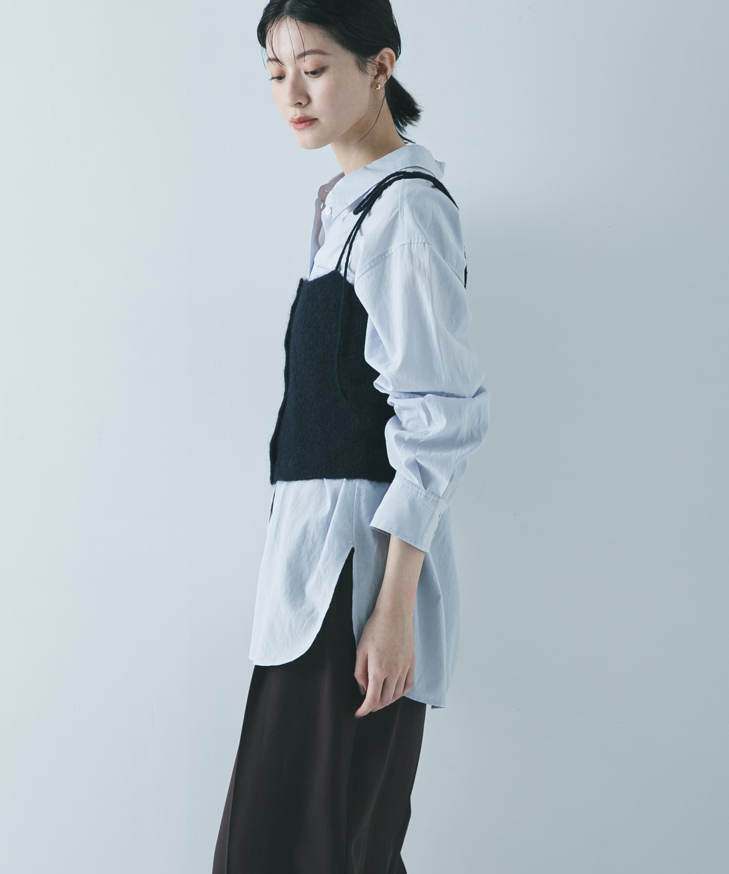 URBAN RESEARCH「シアーモヘヤキャミソール」|ニット・セーター|