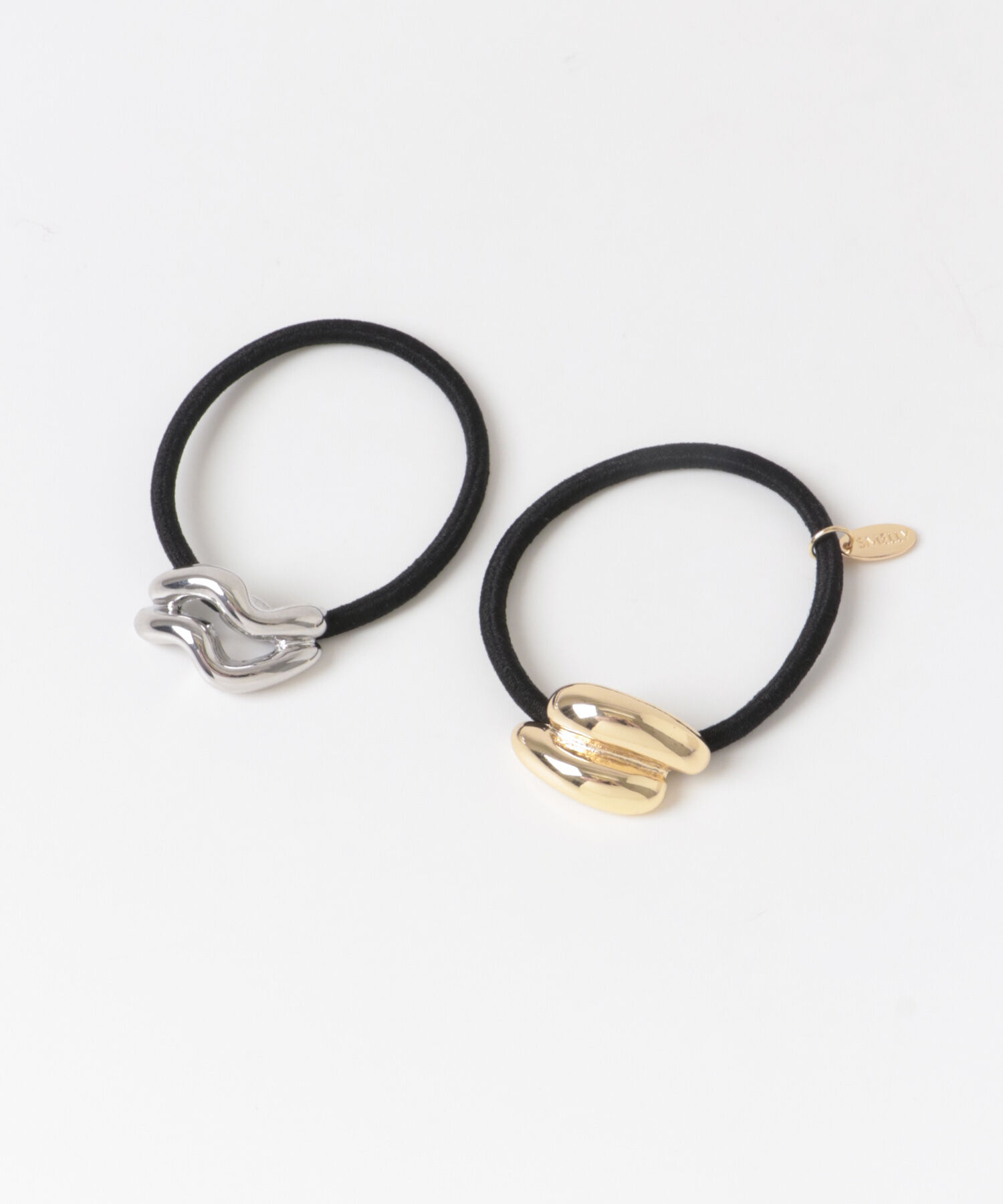 SMELLY「ニュアンスメタル2セットヘアポニー」|ヘアゴム・シュシュ|